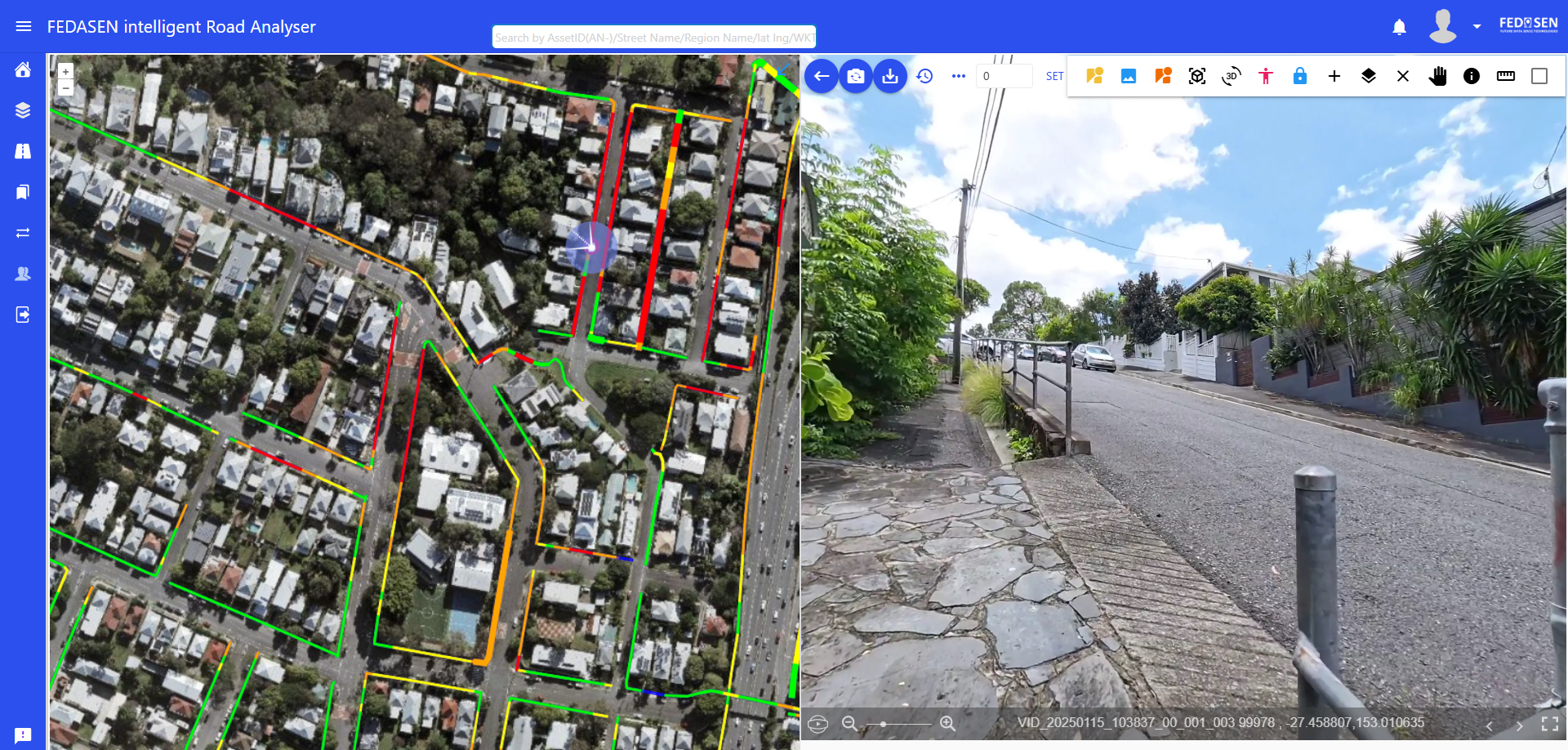 Fedasen Footpath Mobility Mapping
